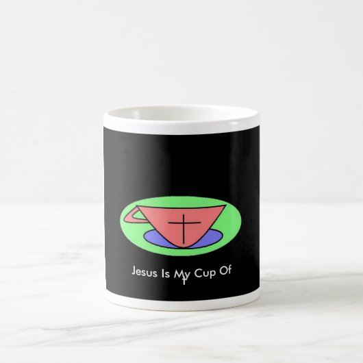 イエスは私のTのカップ コーヒーマグカップ (中央)