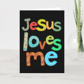 イエスは私を愛している カード (正面)