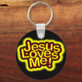 イエスは私を愛している！キーホルダー キーホルダー (正面)