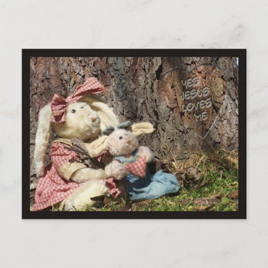 イエスは私を愛している シーズンポストカード (正面)