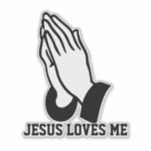 イエスは私を愛している シール (正面)