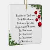 イエスは私を愛している セラミックオーナメント (右)