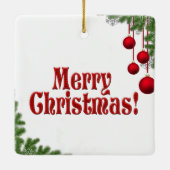 イエスは私を愛している セラミックオーナメント (裏面)