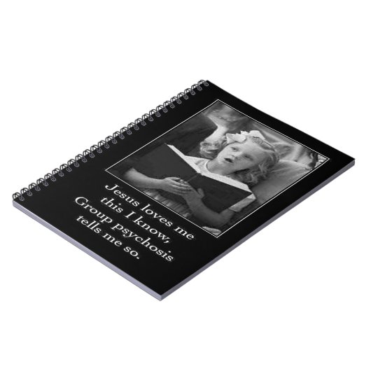 イエスは私を愛している… ノートブック (左側)