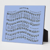 イエスは私を愛している フォトプラーク (側面)