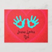 イエスは私を愛している！ ポストカード (正面)