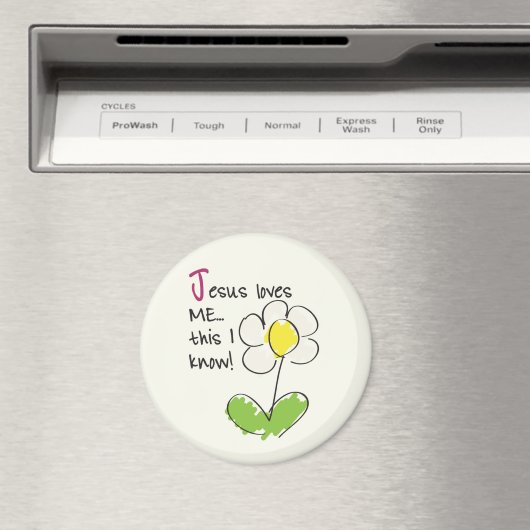 イエスは私を愛している マグネット (インサイチュ (食洗機))
