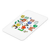 イエスは私を愛している マグネット (左側)