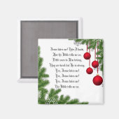 イエスは私を愛している マグネット (正面/裏面)