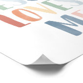 イエスは私を愛している レインボー ぬいぐらむ デコレーション (角)