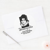 イエスは私を愛している。他の考え人は私は馬鹿だ ラウンドシール (封筒)