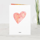 「イエスは私を愛してここまでは知っている」バレンタインデー シーズンカード (裏面)