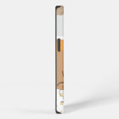 イエスは私を最初に愛してくれた抽象芸術 iPhoneケース (右側面)