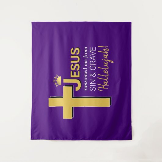 イエスは私を贖った　イースター タペストリー (正面)