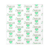 イエスは私を♥愛してる！ ノートパッド (正面)