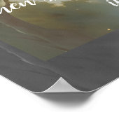 イエスは腕を伸ばした ポスター (角)