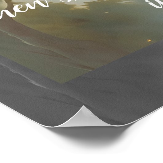 イエスは腕を伸ばした ポスター (角)