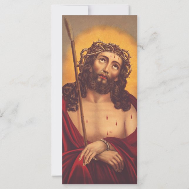 イエスは茨の冠を戴く (正面)