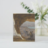 イエスは荒野で誘惑された ポストカード (スタンド正面)