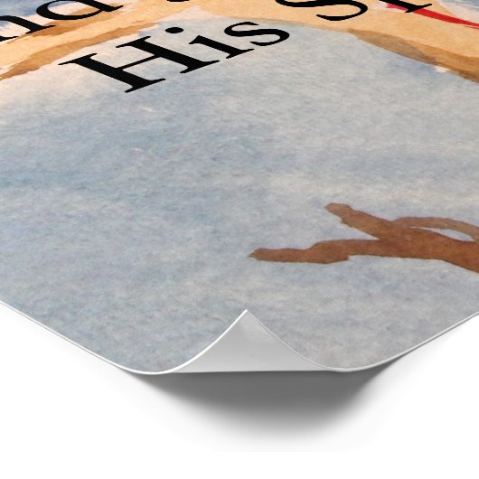 イエスは虚脱した ポスター (角)