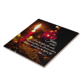 イエスは言われた、「わたしはこの世の光である、ヨハネ8:12 タイル (側面)