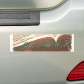 イエスは言葉だ! バンパーステッカー (車上)