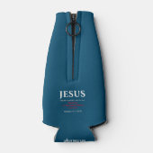 イエスは説教を始めた。マタイ4:17 ボトルクーラー (裏面)