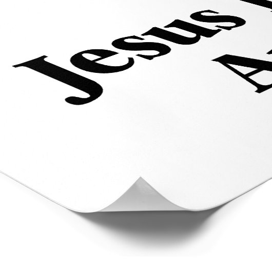 イエスは象に乗らなかった – アンチトランプGOP ポスター (角)