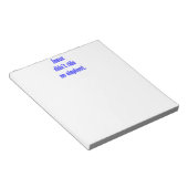 イエスは象に乗らなかった ノートパッド (アングル)