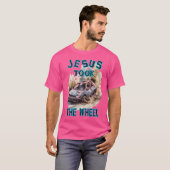 イエスは車に乗った Tシャツ (正面フル)