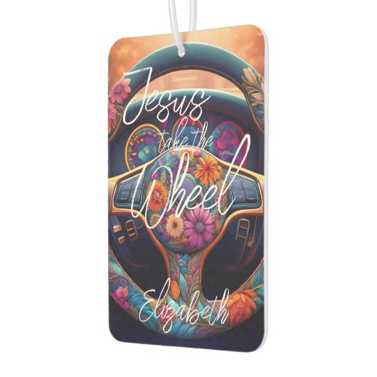 イエスは車のフローラを受け取るカスタム カーエアーフレッシュナー (左)