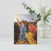 イエスは鍵を聖ペテロに戻す， 1820 ポストカード (スタンド正面)