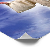 イエスは開いた腕であなたを歓迎する ポスター (角)