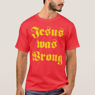 イエスは間違っていた リトルミス ヴィンテージ Tシャツ