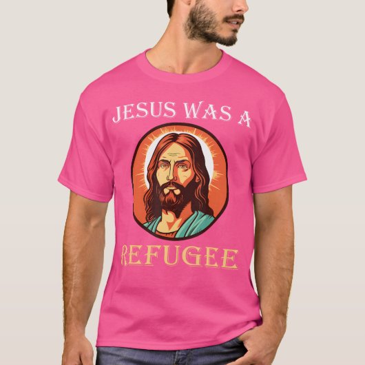 イエスは難民だった Tシャツ (正面)