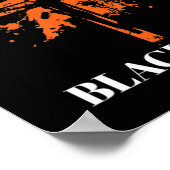 イエスは非武装の黒人男性だった – 宗教クリスティー ポスター (角)