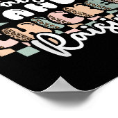 イエスは養鶏鶏を遠くキリスト教おもしろい者 ポスター (角)