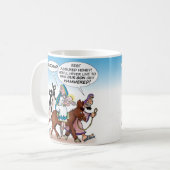 イエスは"打たれた"?- コーヒーマグカップ (正面左)