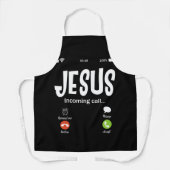 イエスは、来訪するキリスト教徒を呼んでいる エプロン (正面)