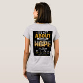 イエスへの希望Tシャツ Tシャツ (裏面フル)