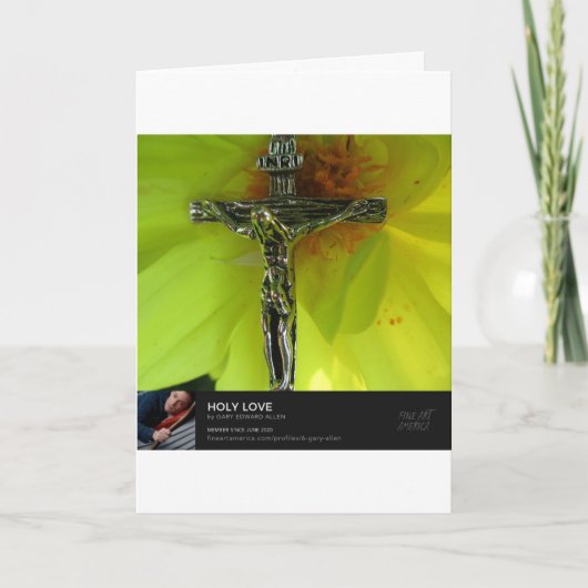 イエスへの愛 カード (正面)