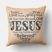 イエスへの愛 クッション (裏面)