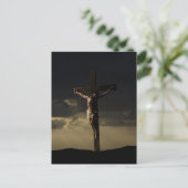 イエスまたは良い金曜日の十字架刑 ポストカード (スタンド正面)