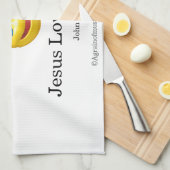 イエスよカスタマイズり キッチンタオル (四つ折り)