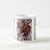 イエスをベンチから連れ去る3 コーヒーマグカップ (中央)