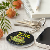 イエスを伴わず鳴り響くな キーホルダー (正面右)