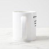 イエスを信じて  ジャンボコーヒーマグカップ (裏面)