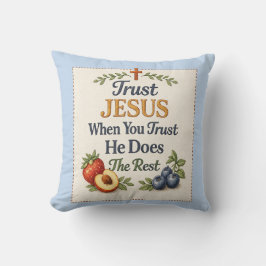 イエスを信頼して - 信仰のクッション クッション