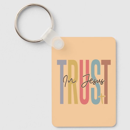 イエスを信頼する キーホルダー (正面)