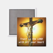 イエスを信頼する マグネット (正面/裏面)